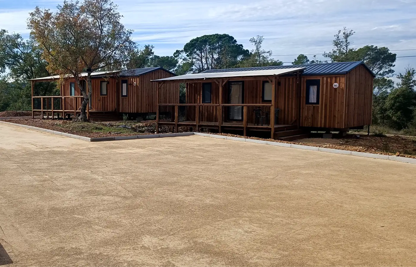 Travaux d'aménagements du Camping de Fayence