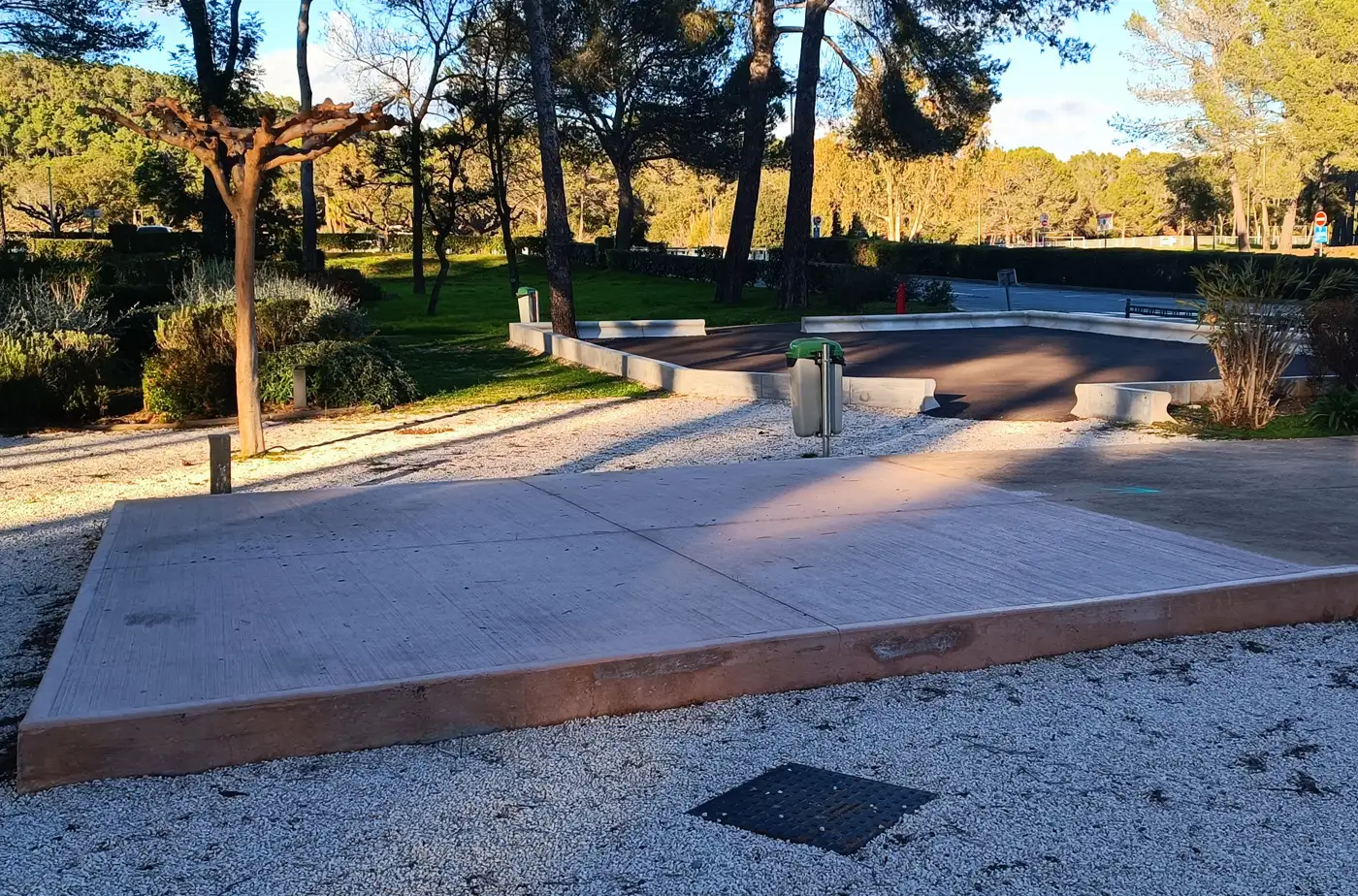 Aménagement camping